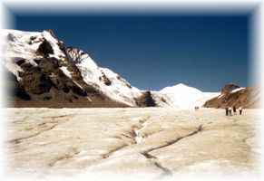 Pasterze Glacier and Grossglockner
